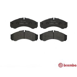 Jeu de plaquettes de frein BREMBO PA6017 pour camions IVECO, PEUGEOT et RENAULT BREMBO