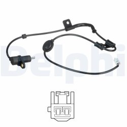 Capteur de vitesse de roue DELPHI SS20526 pour HYUNDAI COUPÉ OE 95690-2C000