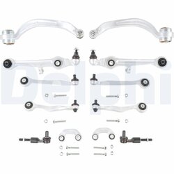 Kit de réparation de bras de suspension DELPHI TC1300KIT pour AUDI, VW A4, PASSAT DELPHI