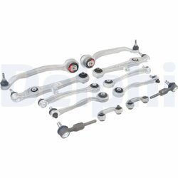 Kit de réparation de bras de suspension DELPHI TC1500KIT pour AUDI A4 OE 4D0407509H* DELPHI