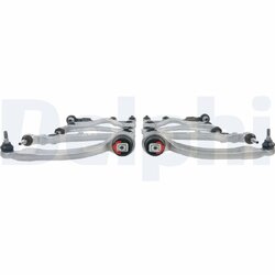 Kit de réparation de bras de suspension DELPHI TC1500KIT pour AUDI A4 OE 4D0407509H* DELPHI