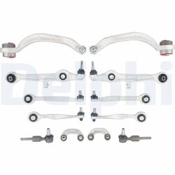 Kit de réparation de bras de suspension DELPHI TC1500KIT pour AUDI A4 OE 4D0407509H* DELPHI