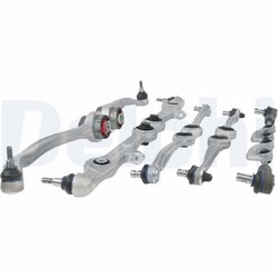 Kit de réparation de bras de suspension DELPHI TC1500KIT pour AUDI A4 OE 4D0407509H* DELPHI
