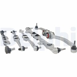 Kit de réparation de bras de suspension DELPHI TC1500KIT pour AUDI A4 OE 4D0407509H* DELPHI
