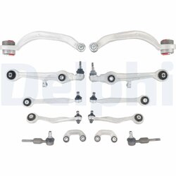 Kit de réparation de bras de suspension DELPHI TC1900KIT pour AUDI, SKODA, VW DELPHI