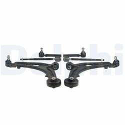 Kit de réparation de bras de suspension DELPHI TC1960KIT pour FIAT PUNTO OE 46545661* DELPHI
