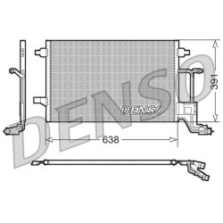 AC Condenser DENSO DCN02014 OE Ref 4B026040BD