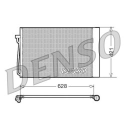 AC Condenser DENSO DCN05018 OE Ref 64508379885