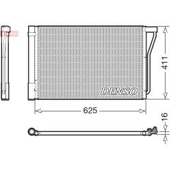 AC Condenser DENSO DCN05022 OE Ref 17119389419