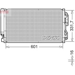 AC Condenser DENSO DCN05105 OE Ref 64509335363