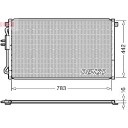 AC Condenser DENSO DCN06015 OE Ref 5072262AA
