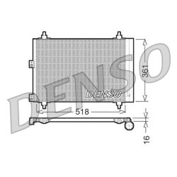 AC Condenser DENSO DCN07006 OE Ref 6455CN