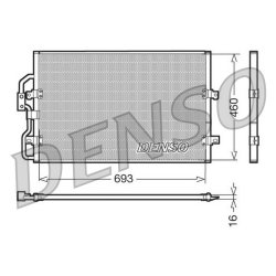 AC Condenser DENSO DCN07040 OE Ref 1474080080