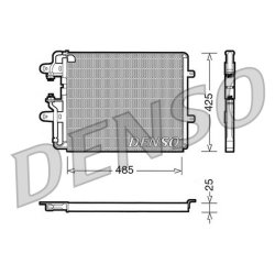 AC Condenser DENSO DCN09030 OE Ref 82475739