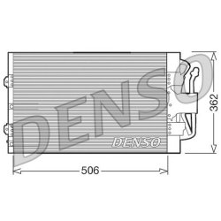 AC Condenser DENSO DCN10004 OE Ref 100400196FW19710AC
