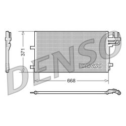 AC Condenser DENSO DCN10007 OE Ref 1335552