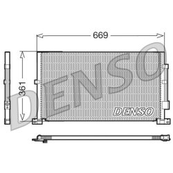 AC Condenser DENSO DCN10012 OE Ref 1232914