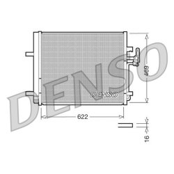 AC Condenser DENSO DCN10016 OE Ref 1437112