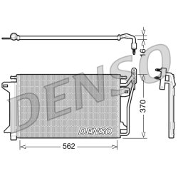 AC Condenser DENSO DCN10025 OE Ref 6N7Z19712A