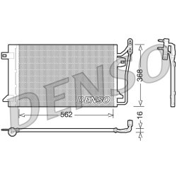 AC Condenser DENSO DCN10026 OE Ref 9E5Z19712A