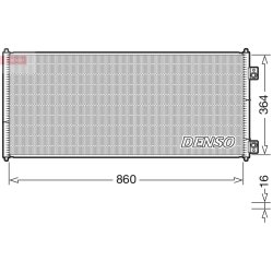 AC Condenser DENSO DCN10032 OE Ref 4041973