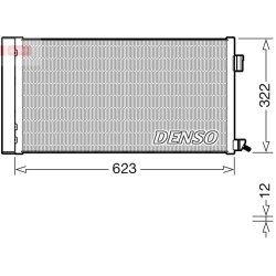 AC Condenser DENSO DCN11010 OE Ref T2H37896