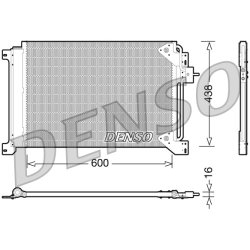 AC Condenser DENSO DCN12004 OE Ref 41214450