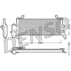 AC Condenser DENSO DCN13011 OE Ref 46472575