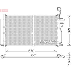 AC Condenser DENSO DCN15003 OE Ref 20759648