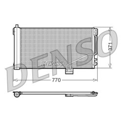 AC Condenser DENSO DCN17014 OE Ref 2035000554