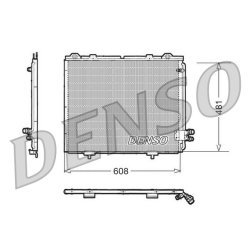 AC Condenser DENSO DCN17017 OE Ref 2108300570
