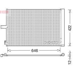 AC Condenser DENSO DCN17027 OE Ref 0995000354