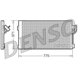 AC Condenser DENSO DCN17050 OE Ref A6398350070