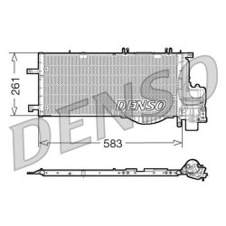 AC Condenser DENSO DCN20022 OE Ref 1850093