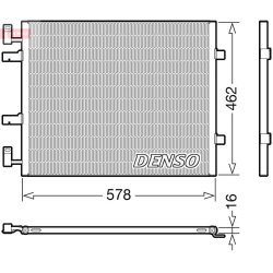 AC Condenser DENSO DCN20041 OE Ref 4417652