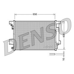 AC Condenser DENSO DCN21001 OE Ref 7812A030