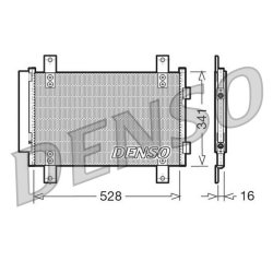 AC Condenser DENSO DCN21007 OE Ref 6455EC