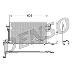 AC Condenser DENSO DCN21010 OE Ref 6455AV