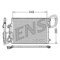 AC Condenser DENSO DCN23008 OE Ref 8200086193