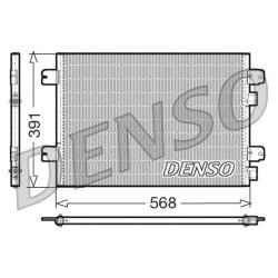 AC Condenser DENSO DCN23011 OE Ref 8200557066