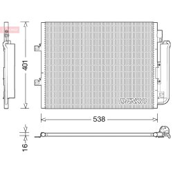 AC Condenser DENSO DCN23026 OE Ref 921006980R