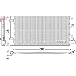 AC Condenser DENSO DCN23031 OE Ref 921100001R