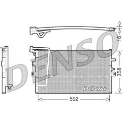 AC Condenser DENSO DCN25002 OE Ref 4541215