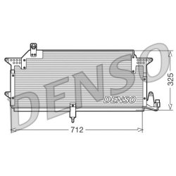 AC Condenser DENSO DCN32005 OE Ref 357820413B
