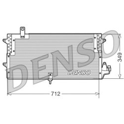 AC Condenser DENSO DCN32006 OE Ref 357820413C