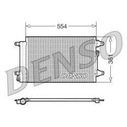 AC Condenser DENSO DCN32015 OE Ref 1317045