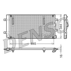 AC Condenser DENSO DCN32060 OE Ref 8K0260403AF