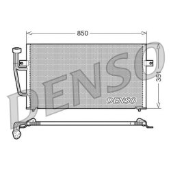 AC Condenser DENSO DCN33007 OE Ref 308715796