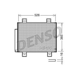 AC Condenser DENSO DCN35002 OE Ref 88450B4020