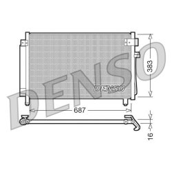 AC Condenser DENSO DCN36002 OE Ref 73210SA012